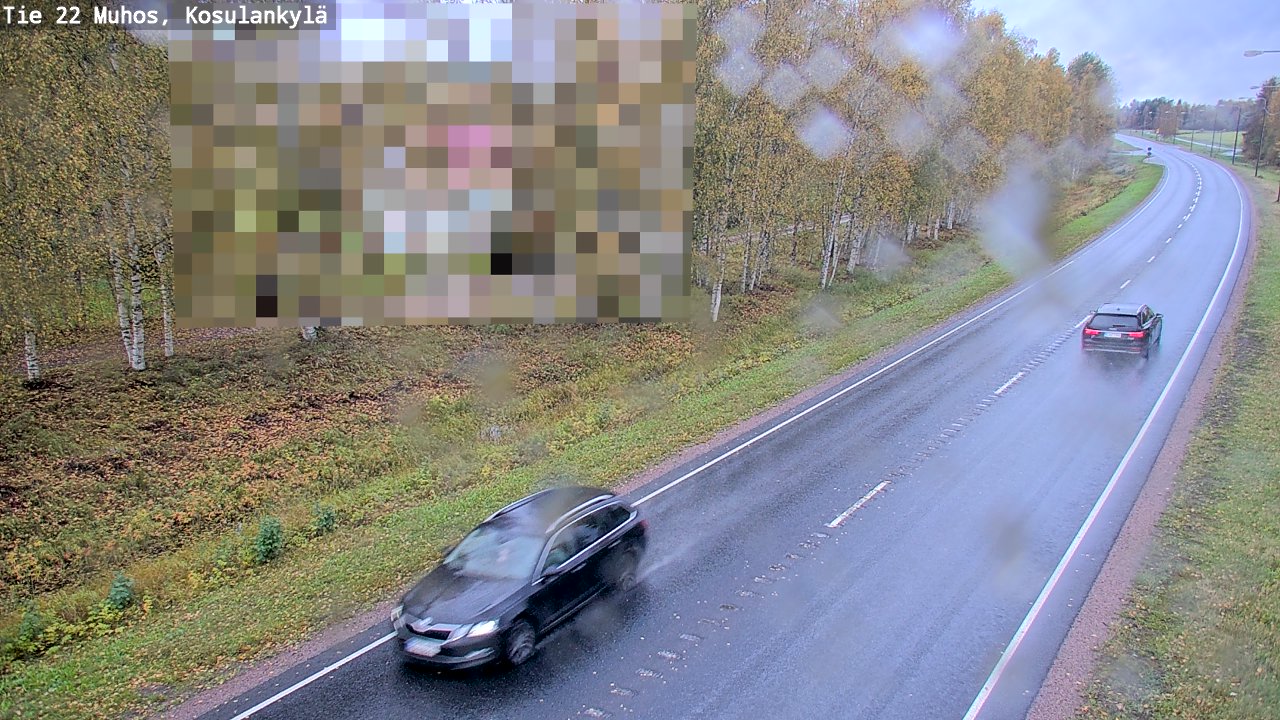 Kelikamerat Kuva Tie 22 Muhos, Kosulankylä, Muhos, Pohjois-Pohjanmaa