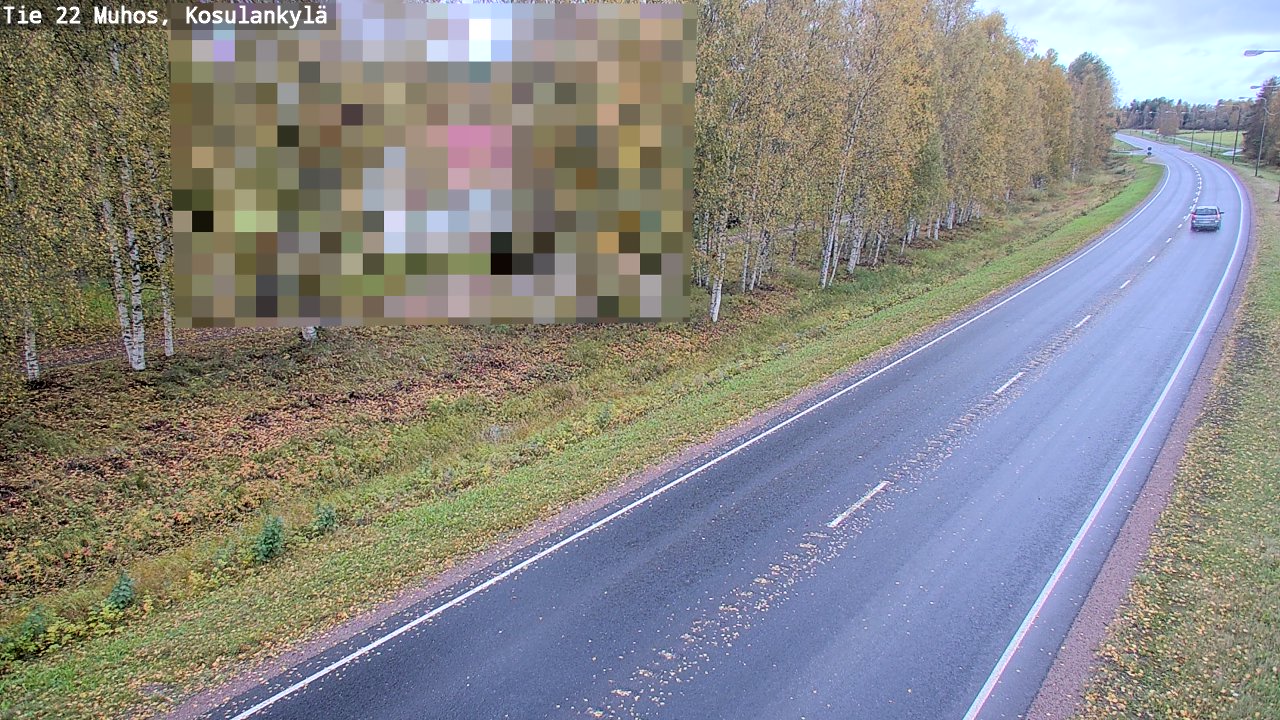 Kelikamerat Kuva Tie 22 Muhos, Kosulankylä, Muhos, Pohjois-Pohjanmaa