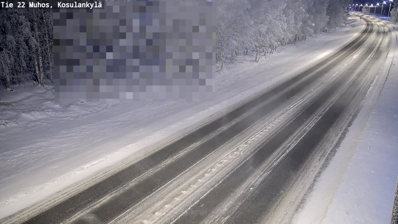 Kelikamerat Kuva Tie 22 Muhos, Kosulankylä, Muhos, Pohjois-Pohjanmaa