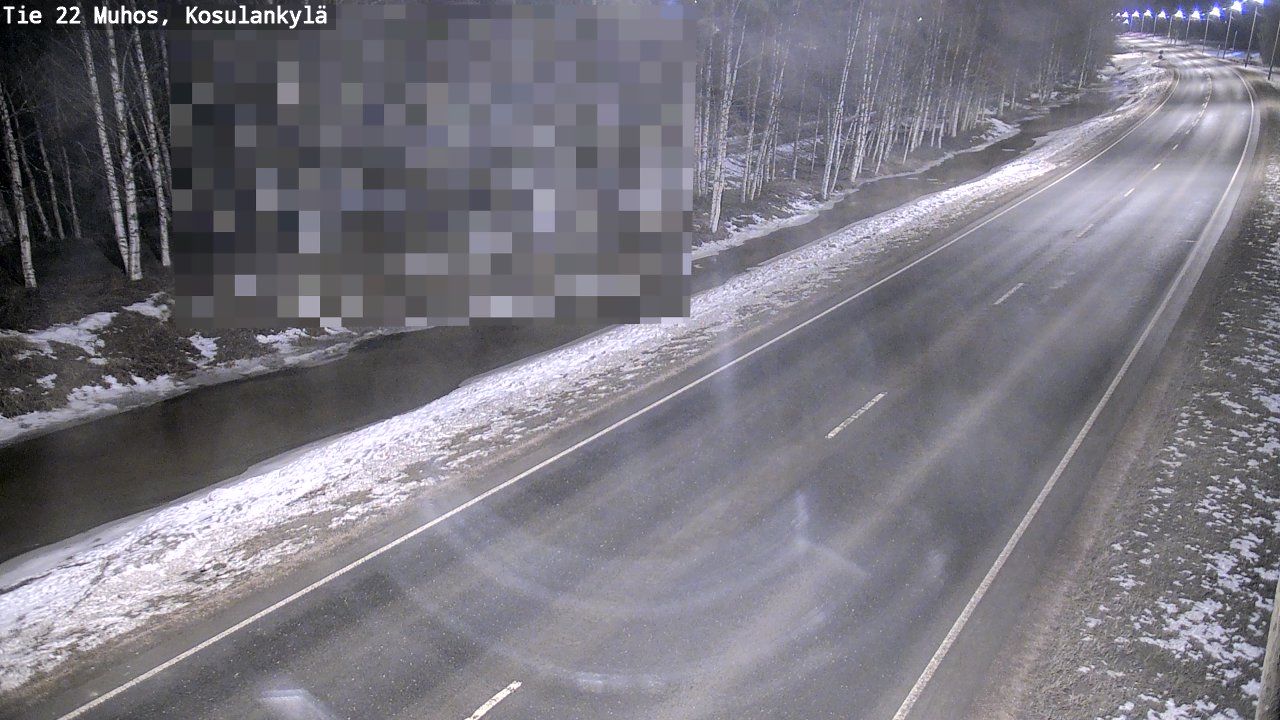 Kelikamerat Kuva Tie 22 Muhos, Kosulankylä, Muhos, Pohjois-Pohjanmaa