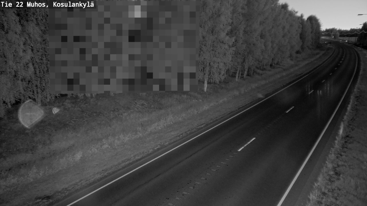 Kelikamerat Kuva Tie 22 Muhos, Kosulankylä, Muhos, Pohjois-Pohjanmaa