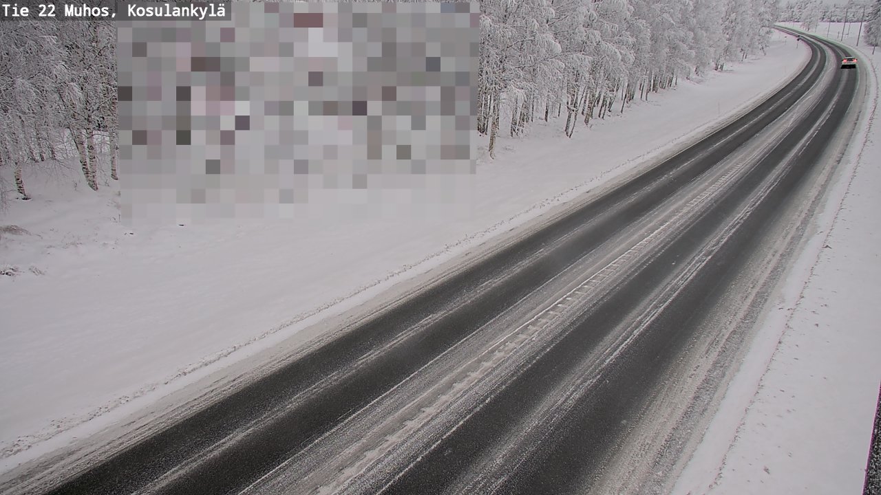 Kelikamerat Kuva Tie 22 Muhos, Kosulankylä, Muhos, Pohjois-Pohjanmaa