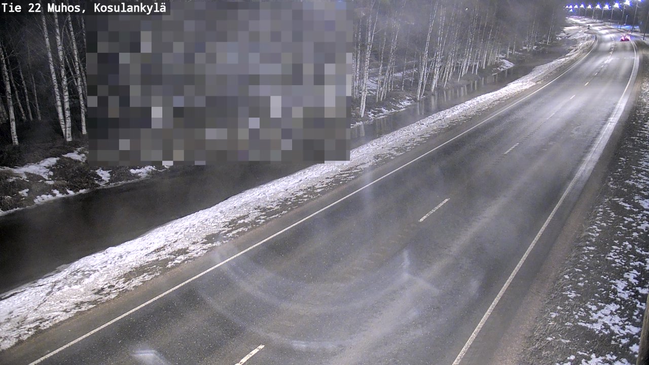 Kelikamerat Kuva Tie 22 Muhos, Kosulankylä, Muhos, Pohjois-Pohjanmaa