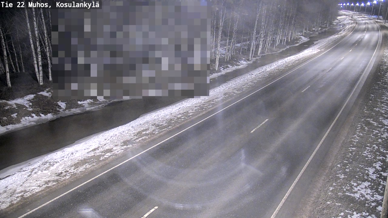 Kelikamerat Kuva Tie 22 Muhos, Kosulankylä, Muhos, Pohjois-Pohjanmaa