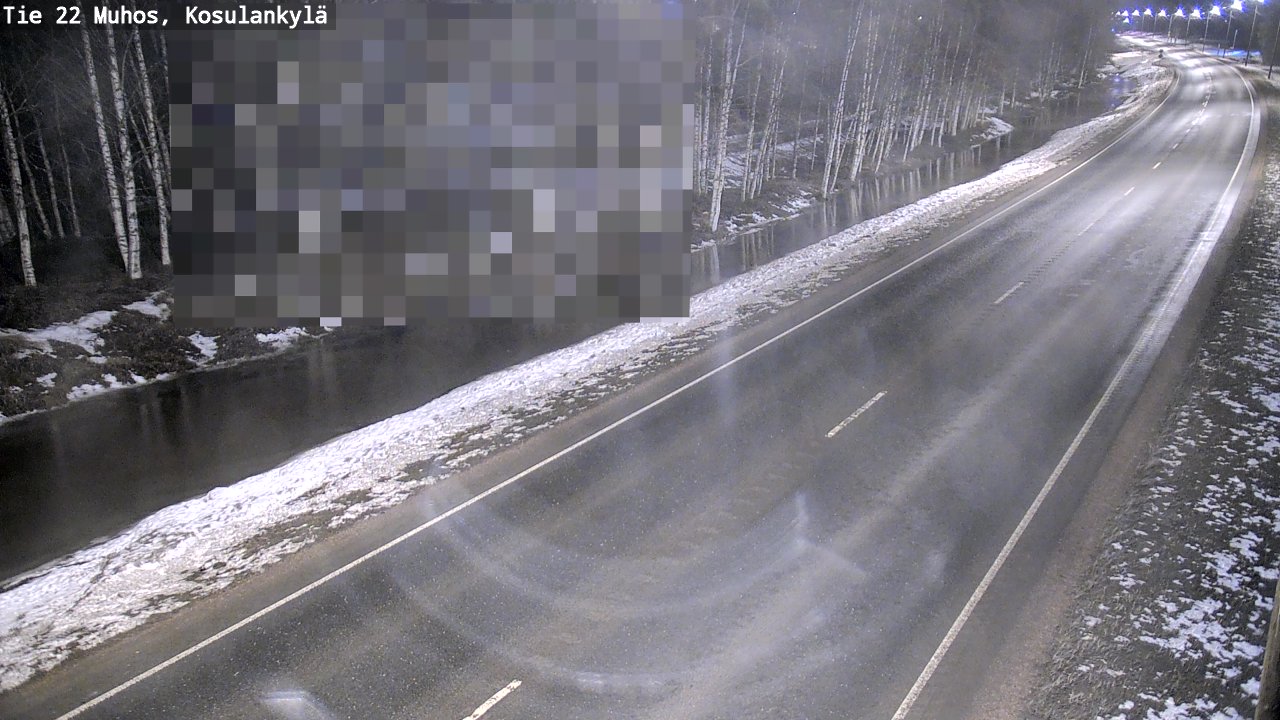 Kelikamerat Kuva Tie 22 Muhos, Kosulankylä, Muhos, Pohjois-Pohjanmaa