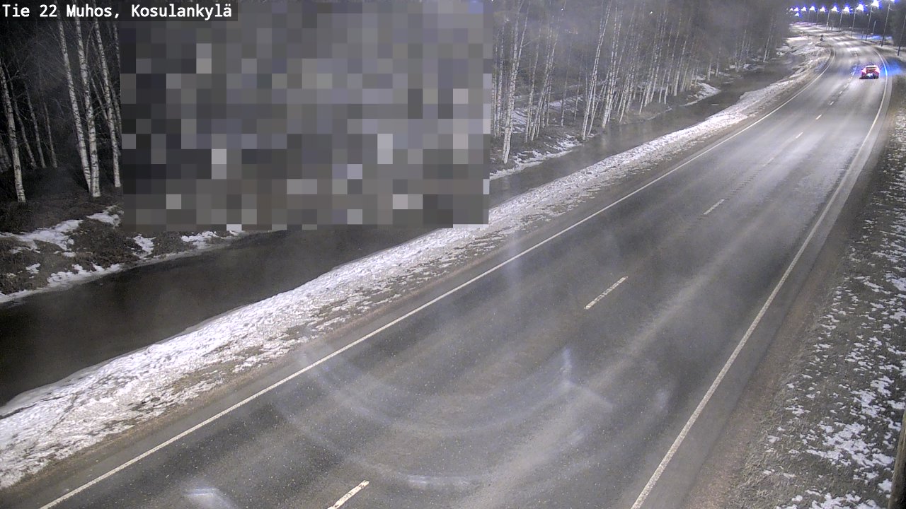 Kelikamerat Kuva Tie 22 Muhos, Kosulankylä, Muhos, Pohjois-Pohjanmaa