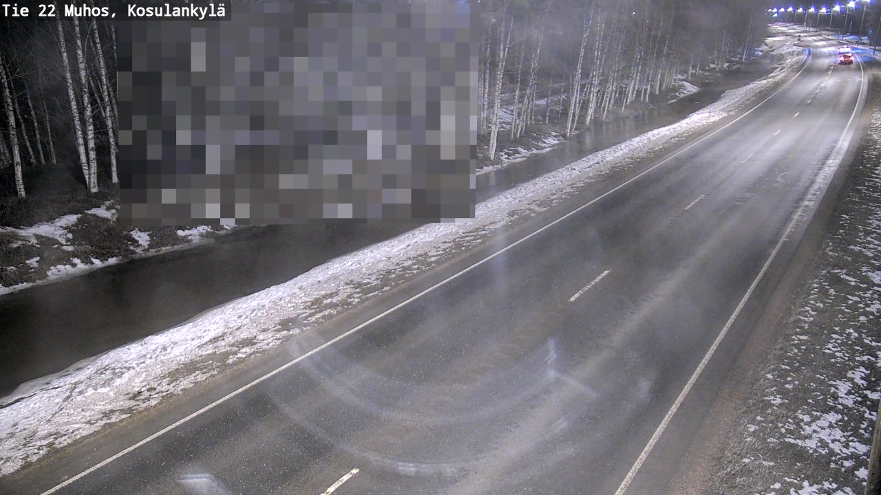 Kelikamerat Kuva Tie 22 Muhos, Kosulankylä, Muhos, Pohjois-Pohjanmaa