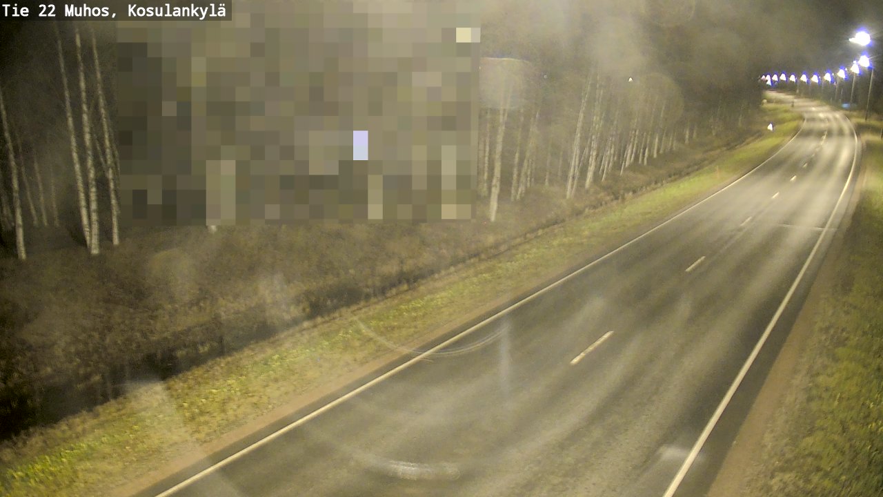 Kelikamerat Kuva Tie 22 Muhos, Kosulankylä, Muhos, Pohjois-Pohjanmaa