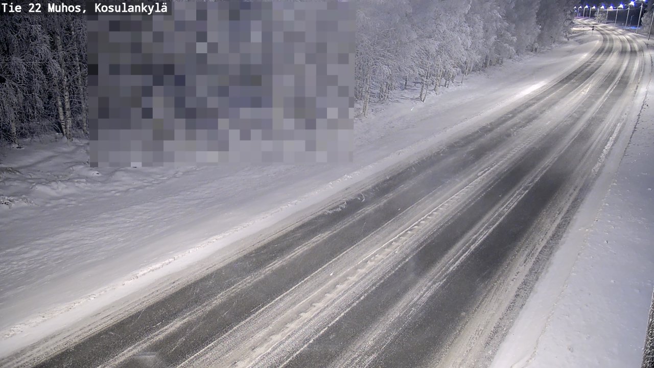 Kelikamerat Kuva Tie 22 Muhos, Kosulankylä, Muhos, Pohjois-Pohjanmaa