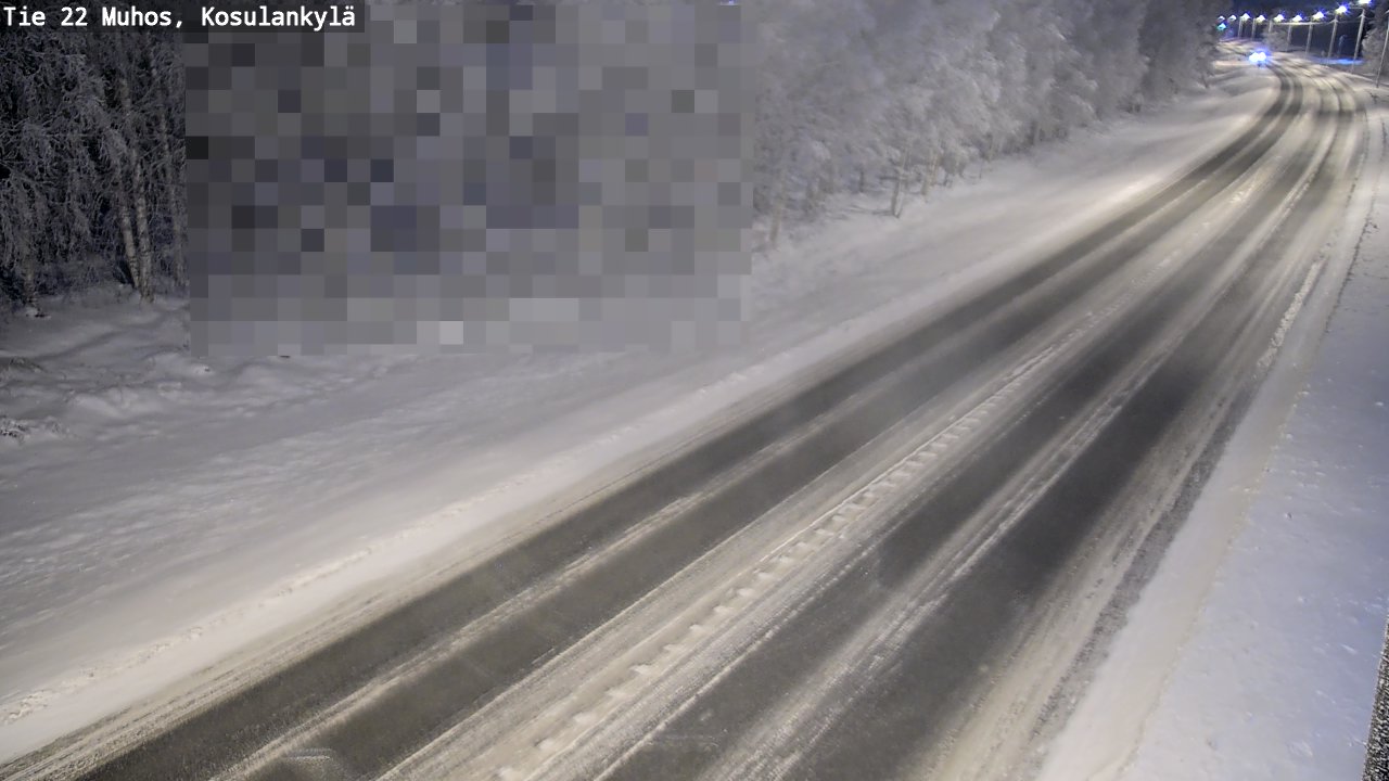 Kelikamerat Kuva Tie 22 Muhos, Kosulankylä, Muhos, Pohjois-Pohjanmaa