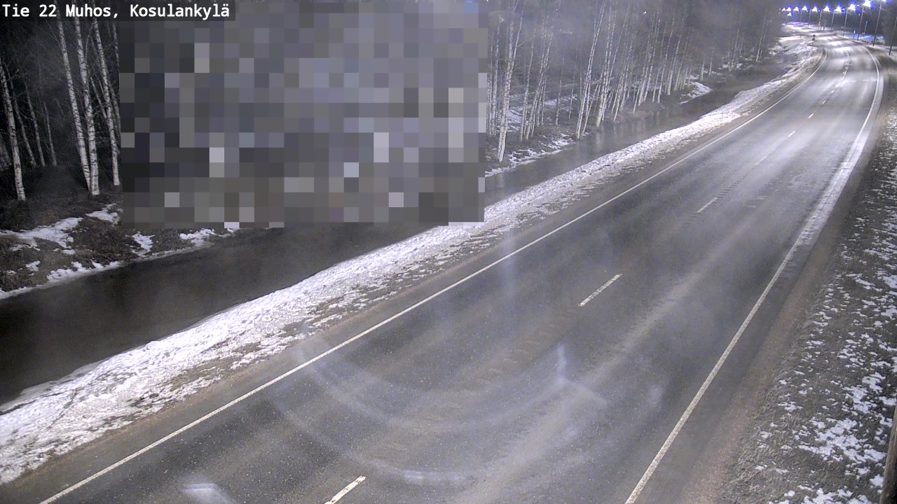 Kelikamerat Kuva Tie 22 Muhos, Kosulankylä, Muhos, Pohjois-Pohjanmaa