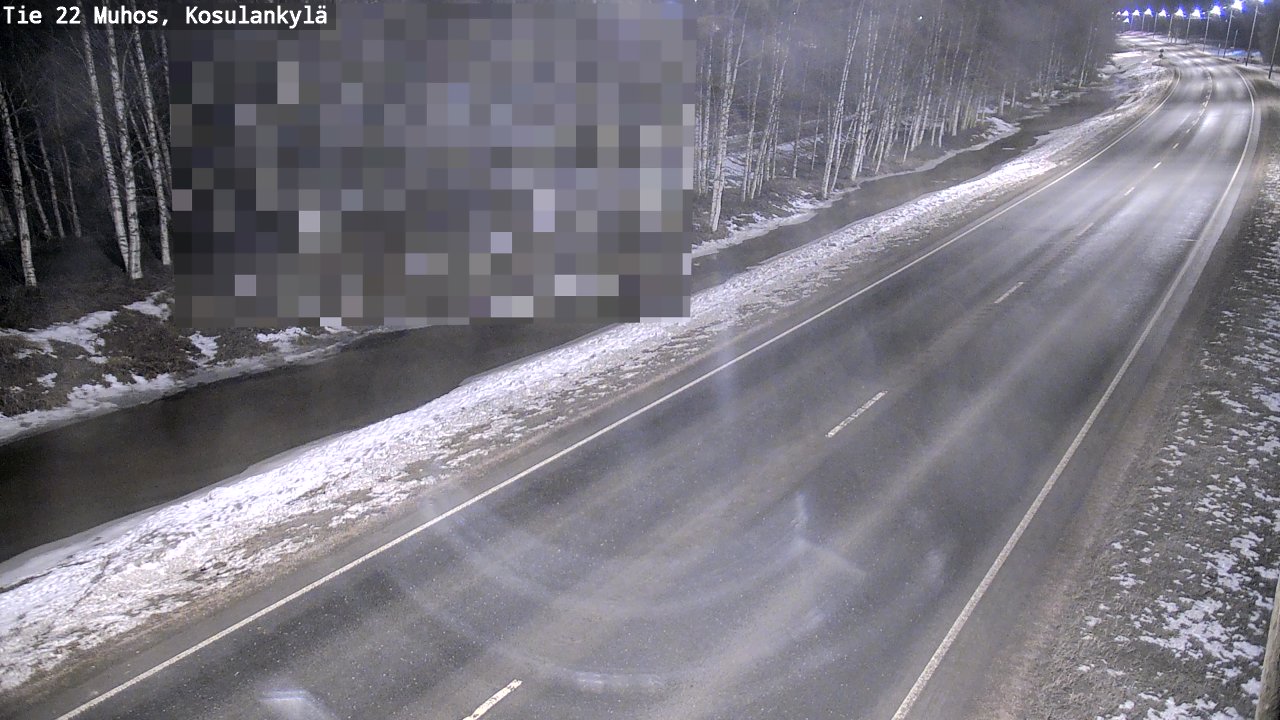 Kelikamerat Kuva Tie 22 Muhos, Kosulankylä, Muhos, Pohjois-Pohjanmaa