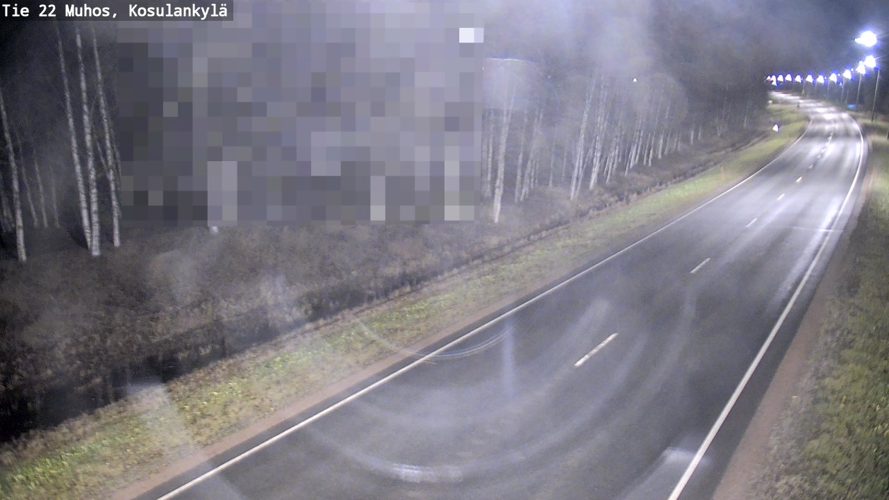 Kelikamerat Kuva Tie 22 Muhos, Kosulankylä, Muhos, Pohjois-Pohjanmaa