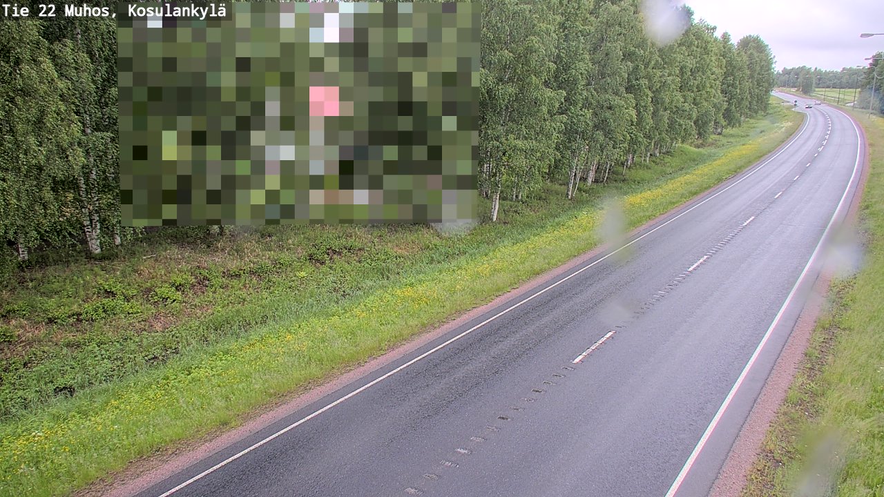 Kelikamerat Kuva Tie 22 Muhos, Kosulankylä, Muhos, Pohjois-Pohjanmaa
