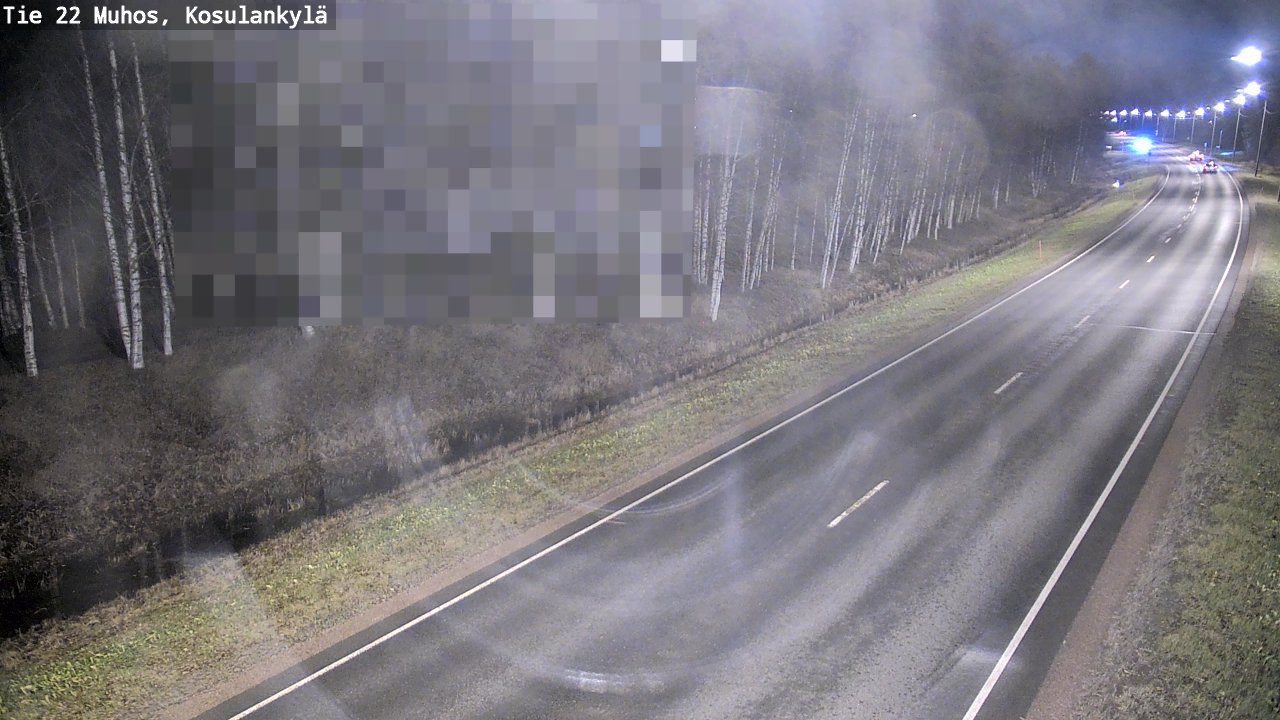 Kelikamerat Kuva Tie 22 Muhos, Kosulankylä, Muhos, Pohjois-Pohjanmaa