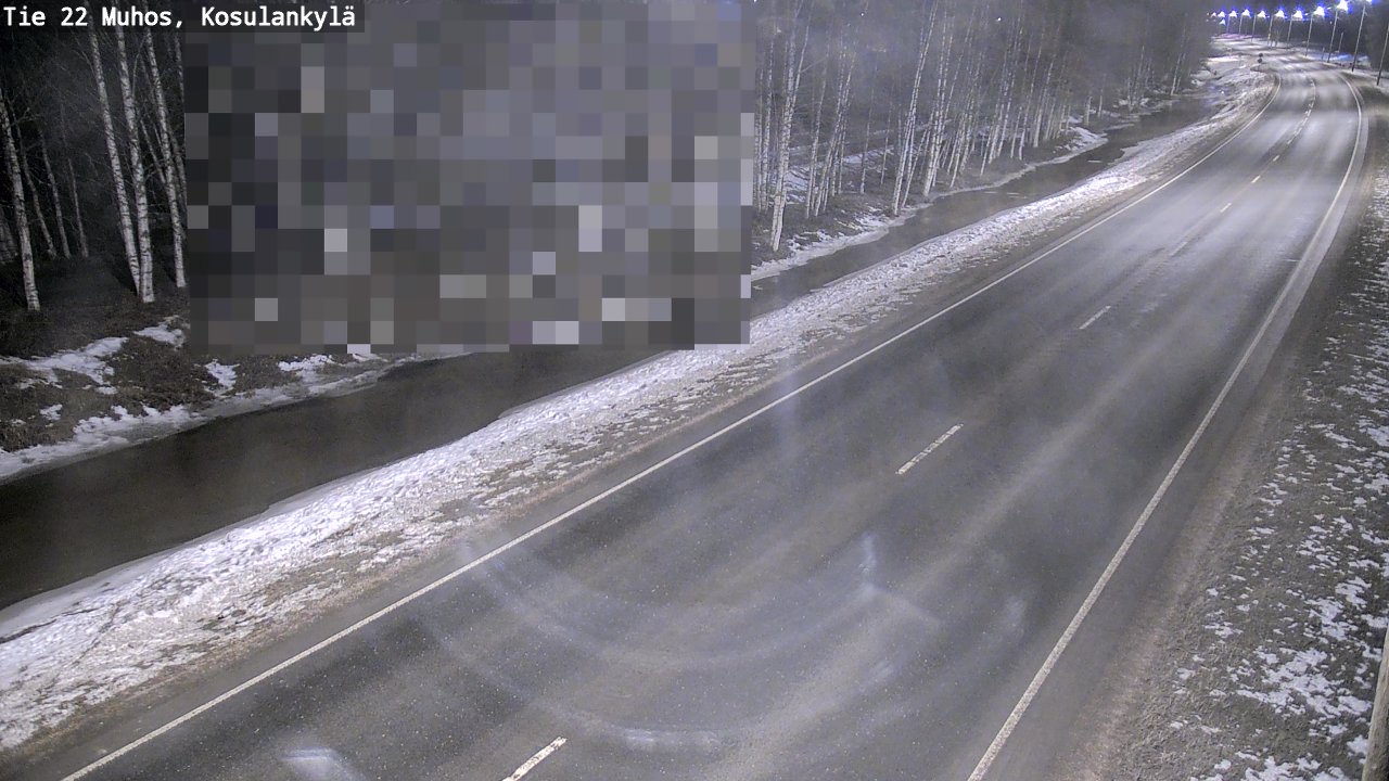 Kelikamerat Kuva Tie 22 Muhos, Kosulankylä, Muhos, Pohjois-Pohjanmaa