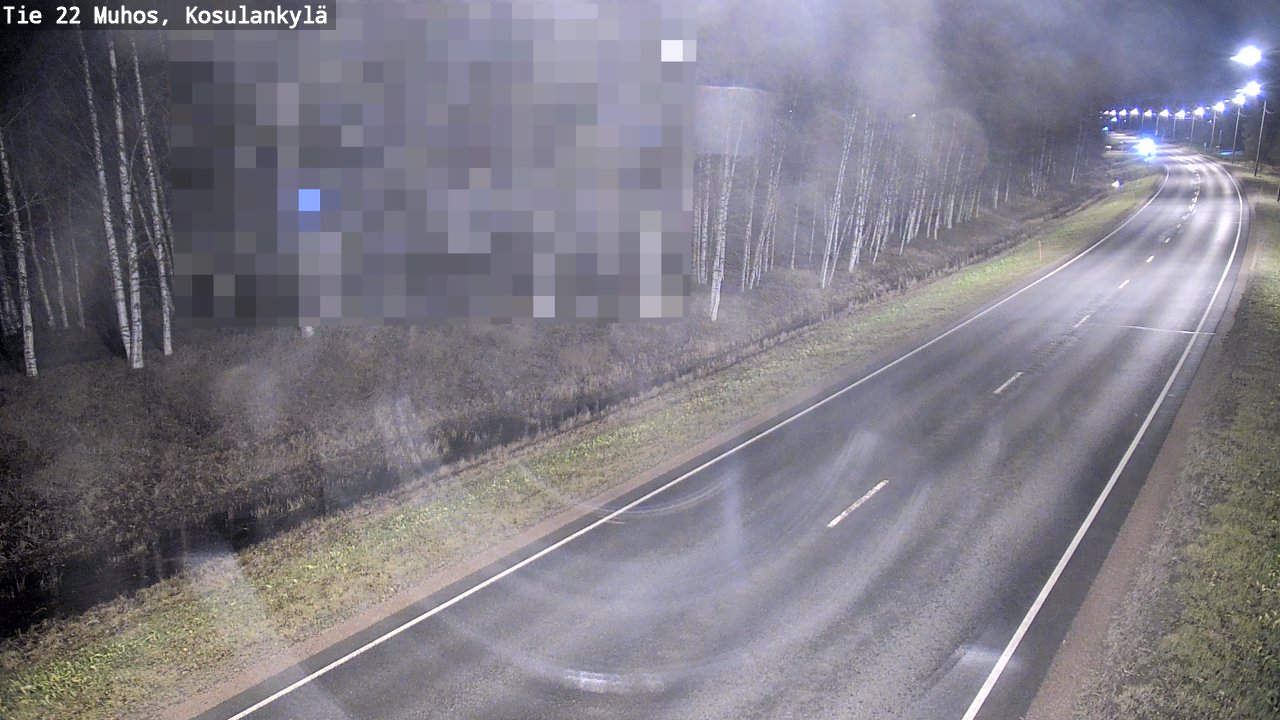 Kelikamerat Kuva Tie 22 Muhos, Kosulankylä, Muhos, Pohjois-Pohjanmaa