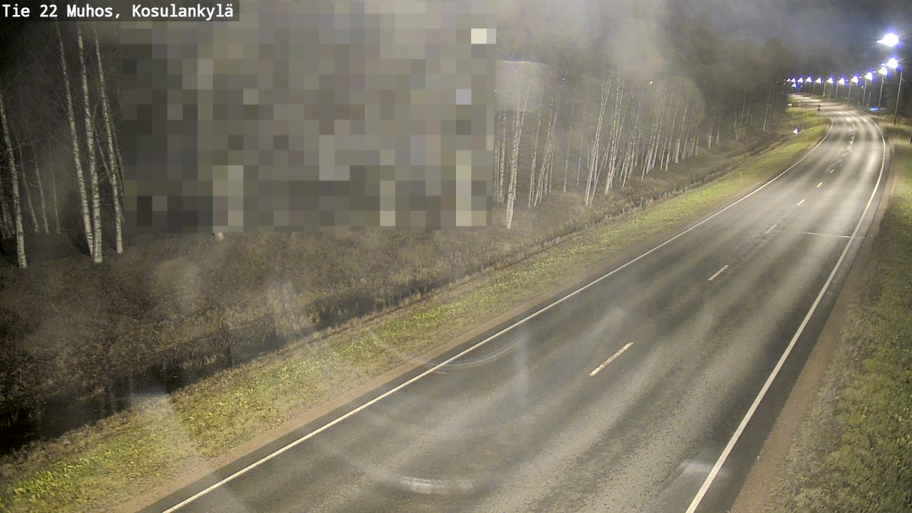 Kelikamerat Kuva Tie 22 Muhos, Kosulankylä, Muhos, Pohjois-Pohjanmaa