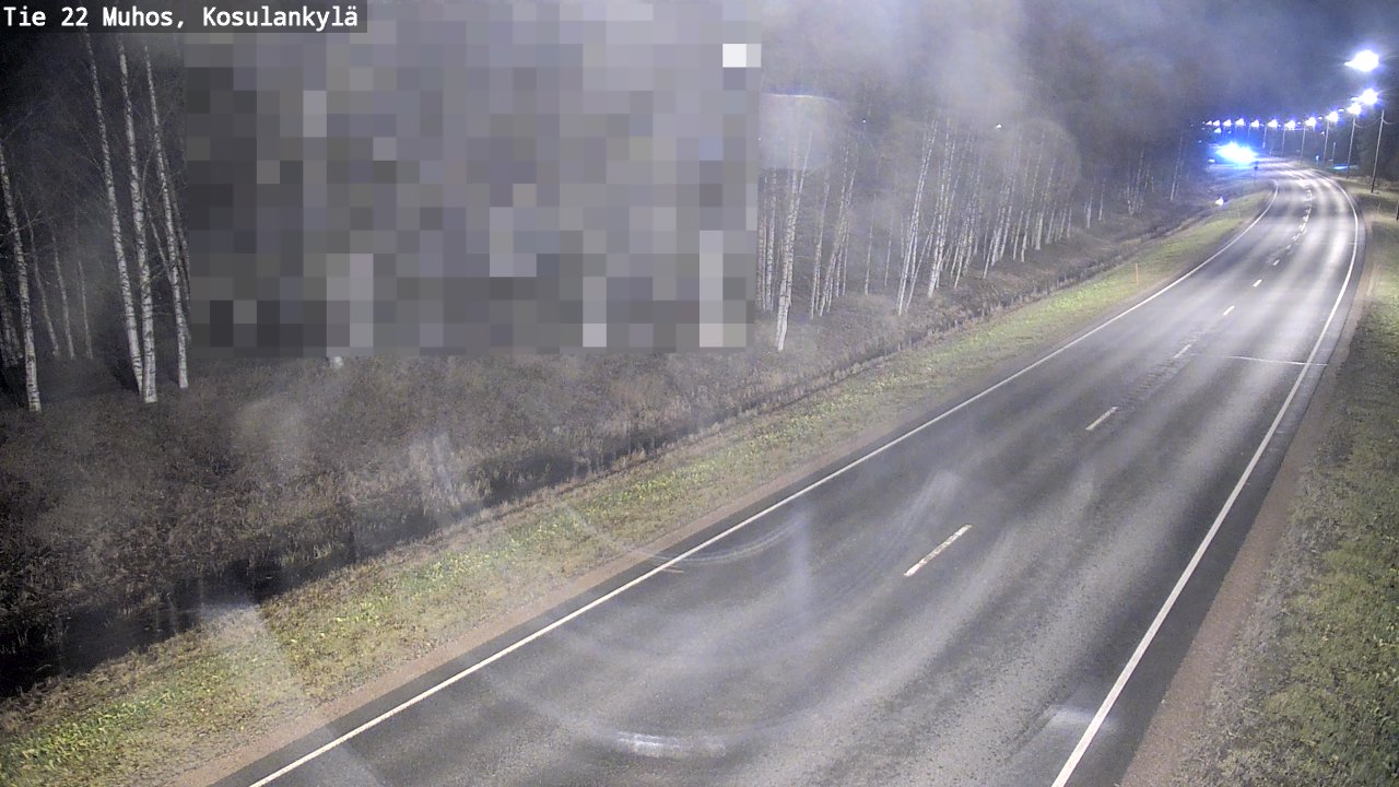 Kelikamerat Kuva Tie 22 Muhos, Kosulankylä, Muhos, Pohjois-Pohjanmaa