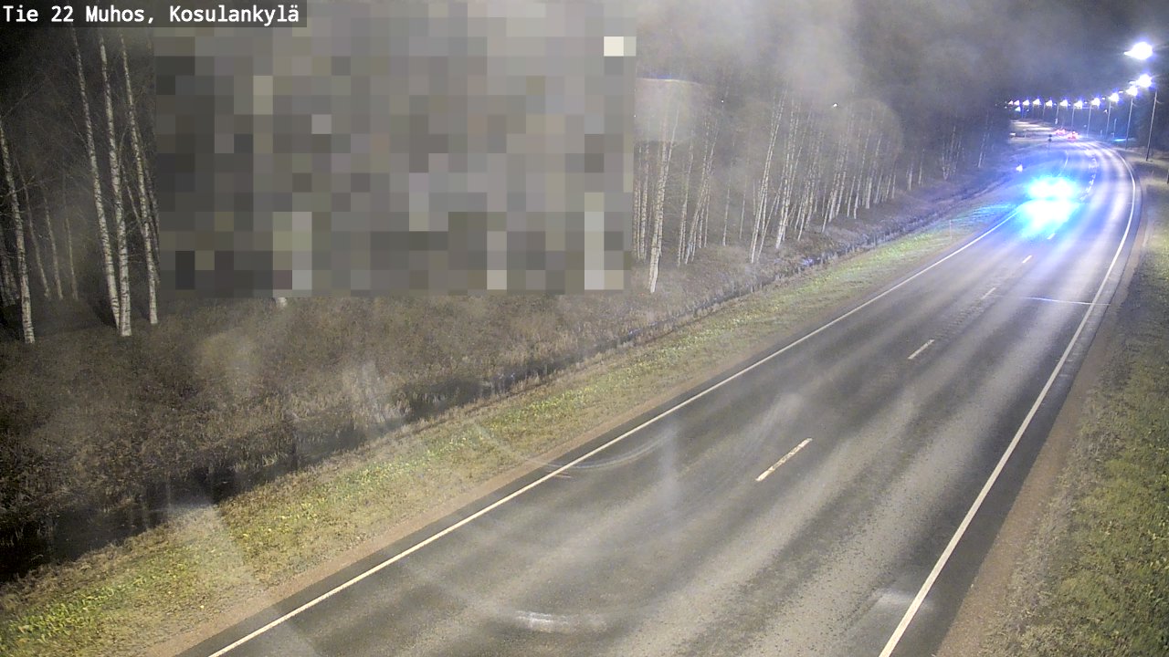 Kelikamerat Kuva Tie 22 Muhos, Kosulankylä, Muhos, Pohjois-Pohjanmaa