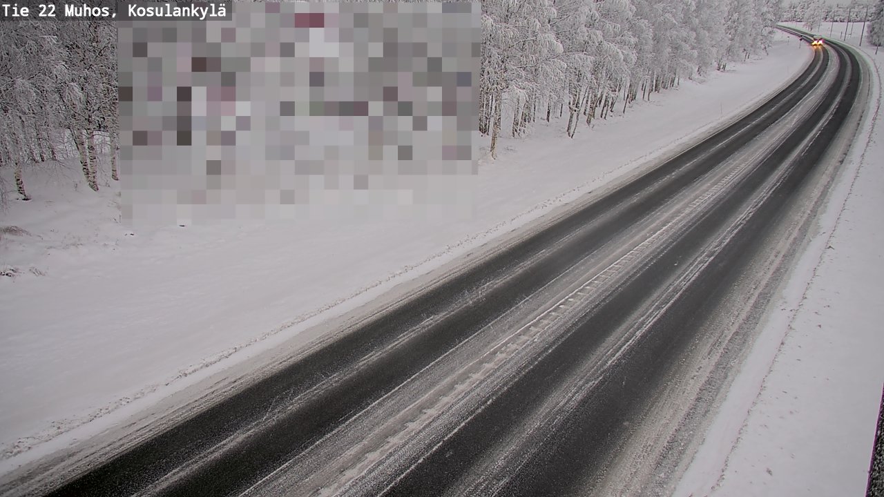 Kelikamerat Kuva Tie 22 Muhos, Kosulankylä, Muhos, Pohjois-Pohjanmaa