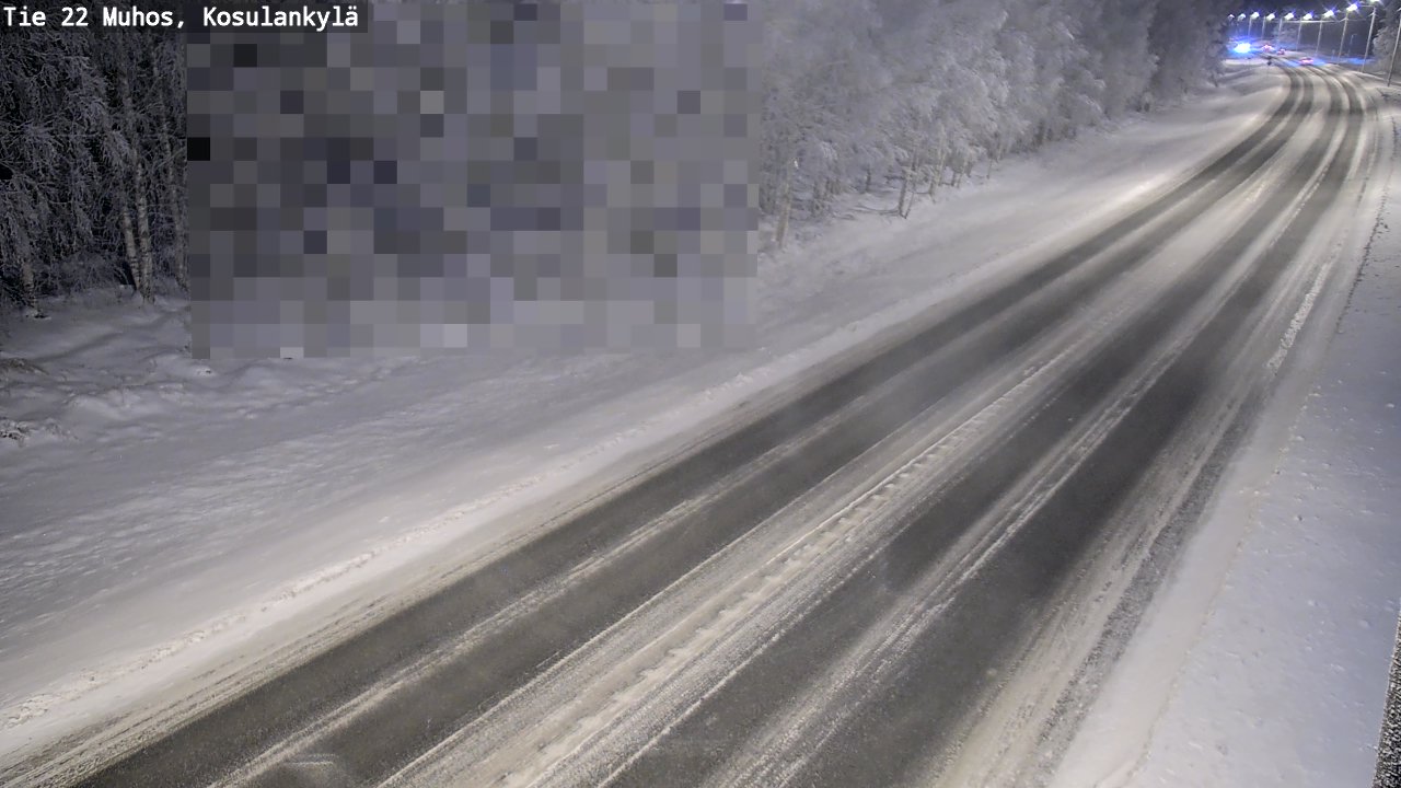 Kelikamerat Kuva Tie 22 Muhos, Kosulankylä, Muhos, Pohjois-Pohjanmaa