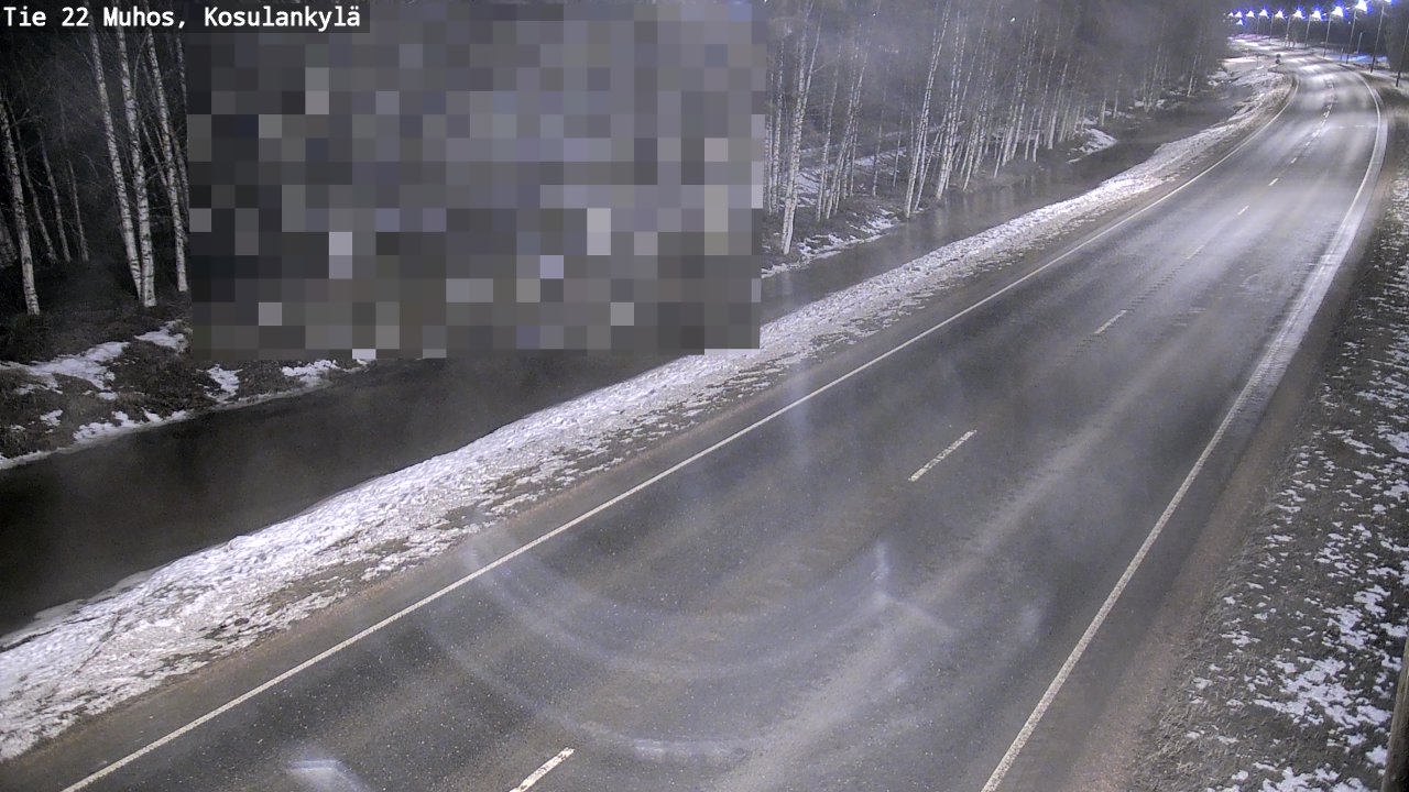 Kelikamerat Kuva Tie 22 Muhos, Kosulankylä, Muhos, Pohjois-Pohjanmaa