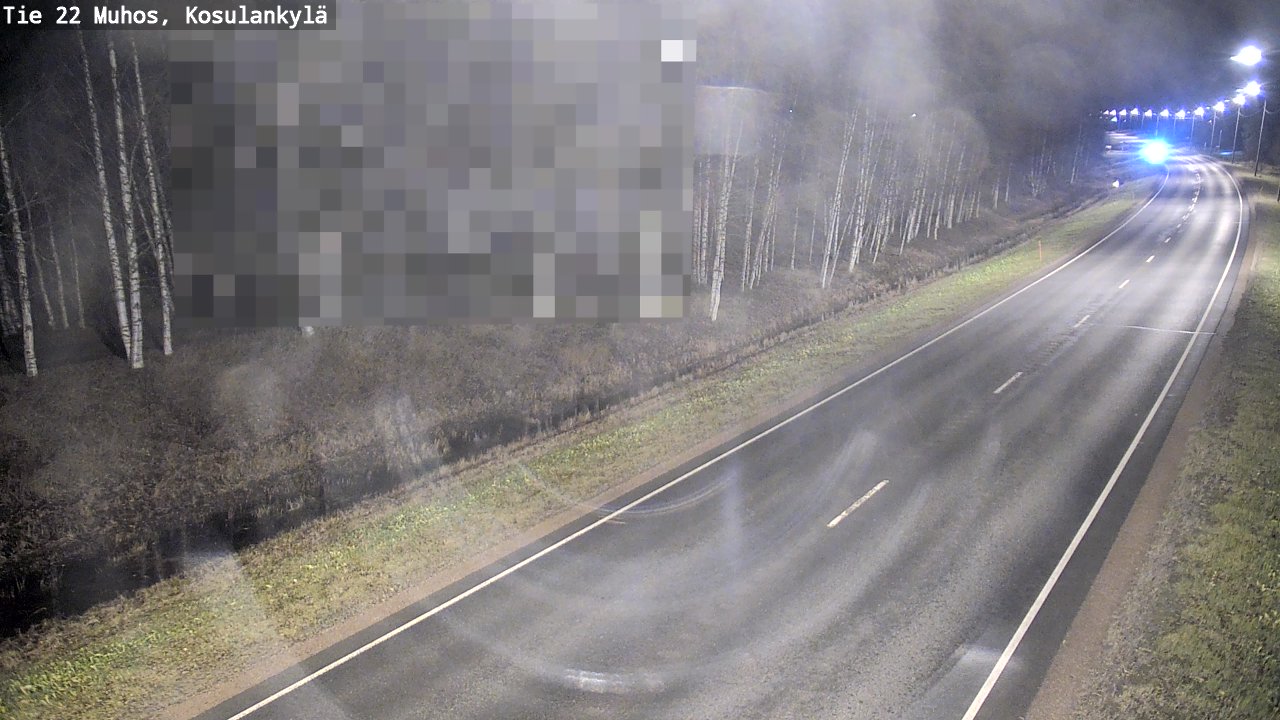 Kelikamerat Kuva Tie 22 Muhos, Kosulankylä, Muhos, Pohjois-Pohjanmaa