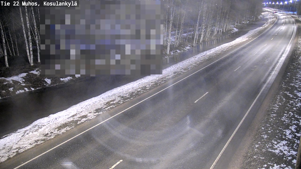 Kelikamerat Kuva Tie 22 Muhos, Kosulankylä, Muhos, Pohjois-Pohjanmaa