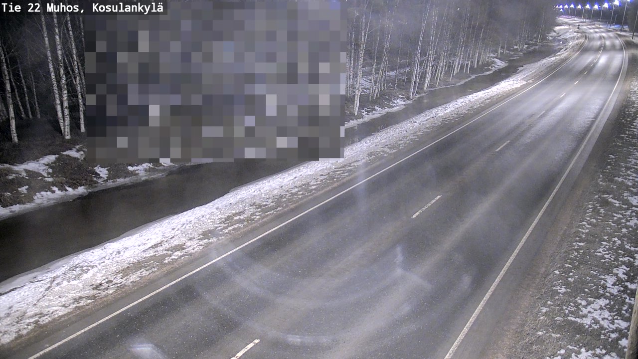 Kelikamerat Kuva Tie 22 Muhos, Kosulankylä, Muhos, Pohjois-Pohjanmaa