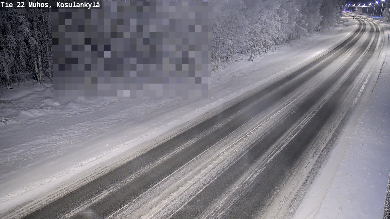 Kelikamerat Kuva Tie 22 Muhos, Kosulankylä, Muhos, Pohjois-Pohjanmaa