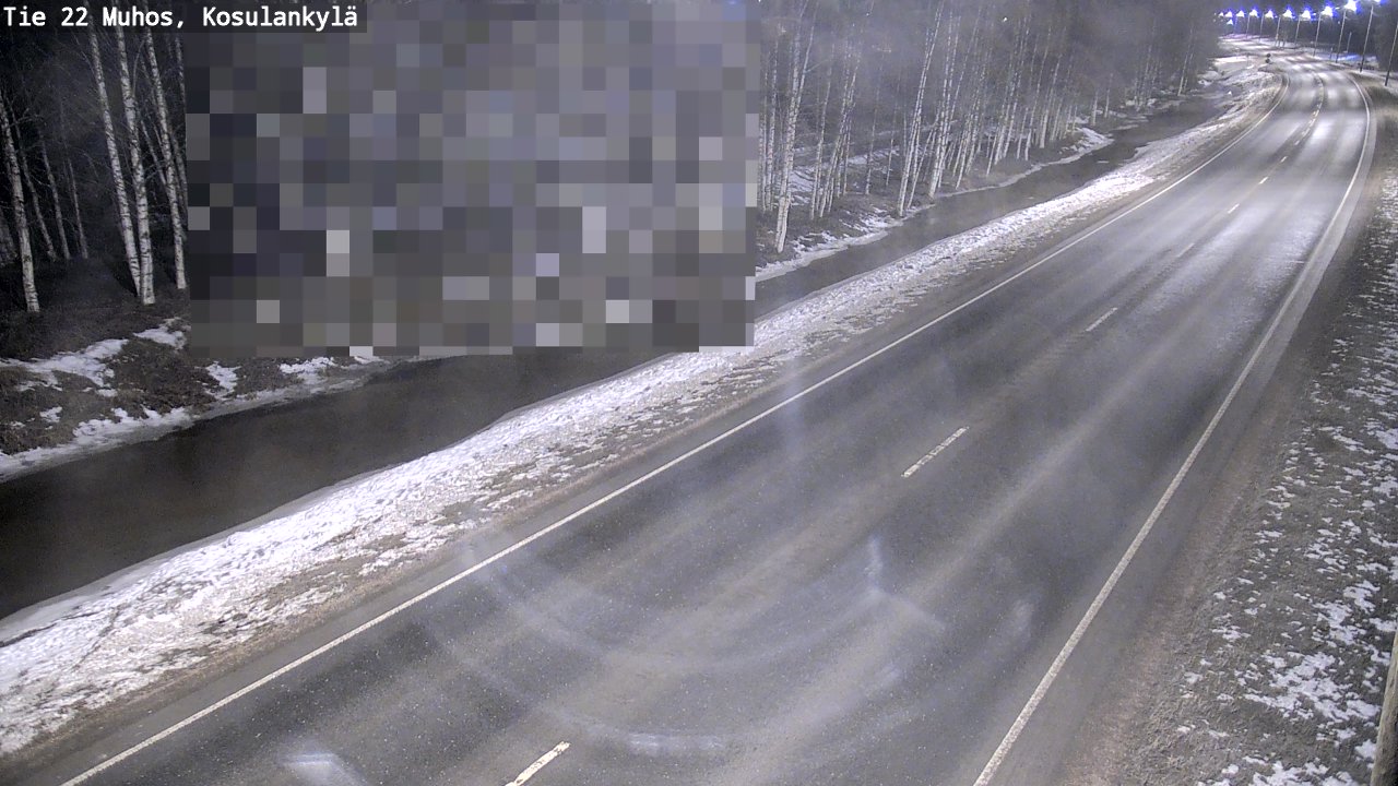 Kelikamerat Kuva Tie 22 Muhos, Kosulankylä, Muhos, Pohjois-Pohjanmaa