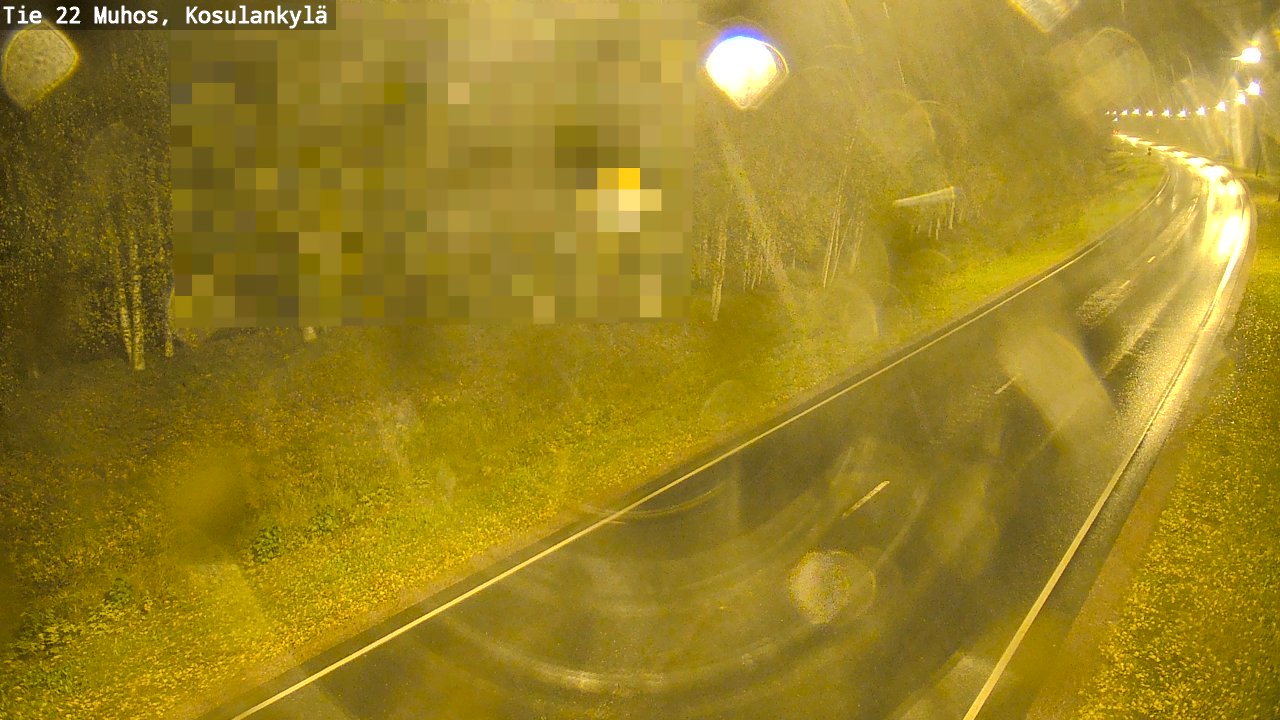 Kelikamerat Kuva Tie 22 Muhos, Kosulankylä, Muhos, Pohjois-Pohjanmaa