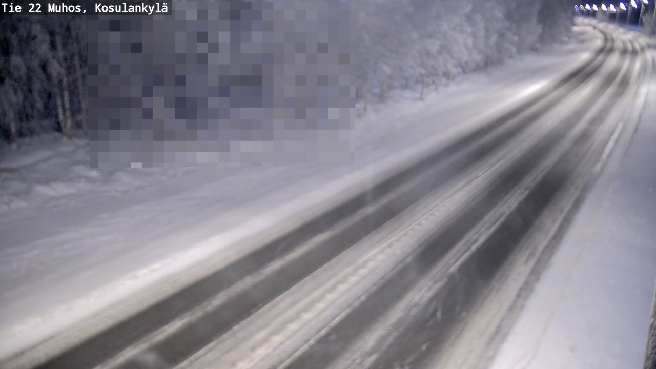 Kelikamerat Kuva Tie 22 Muhos, Kosulankylä, Muhos, Pohjois-Pohjanmaa