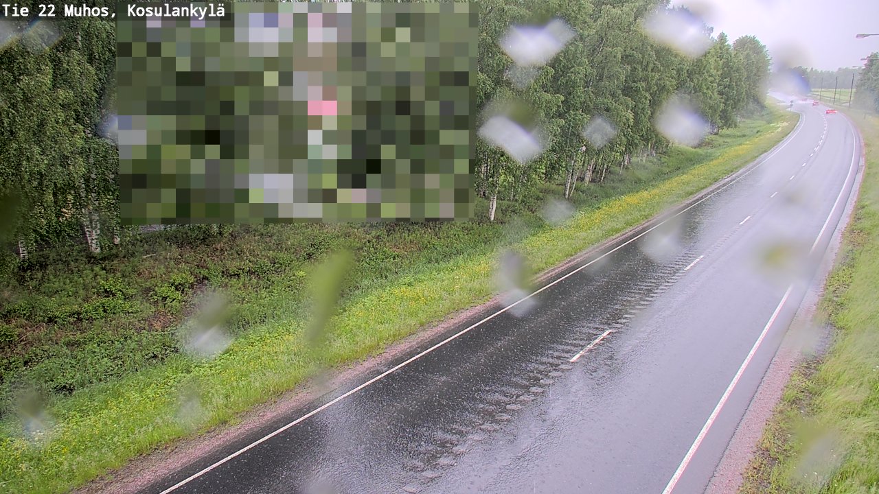 Kelikamerat Kuva Tie 22 Muhos, Kosulankylä, Muhos, Pohjois-Pohjanmaa