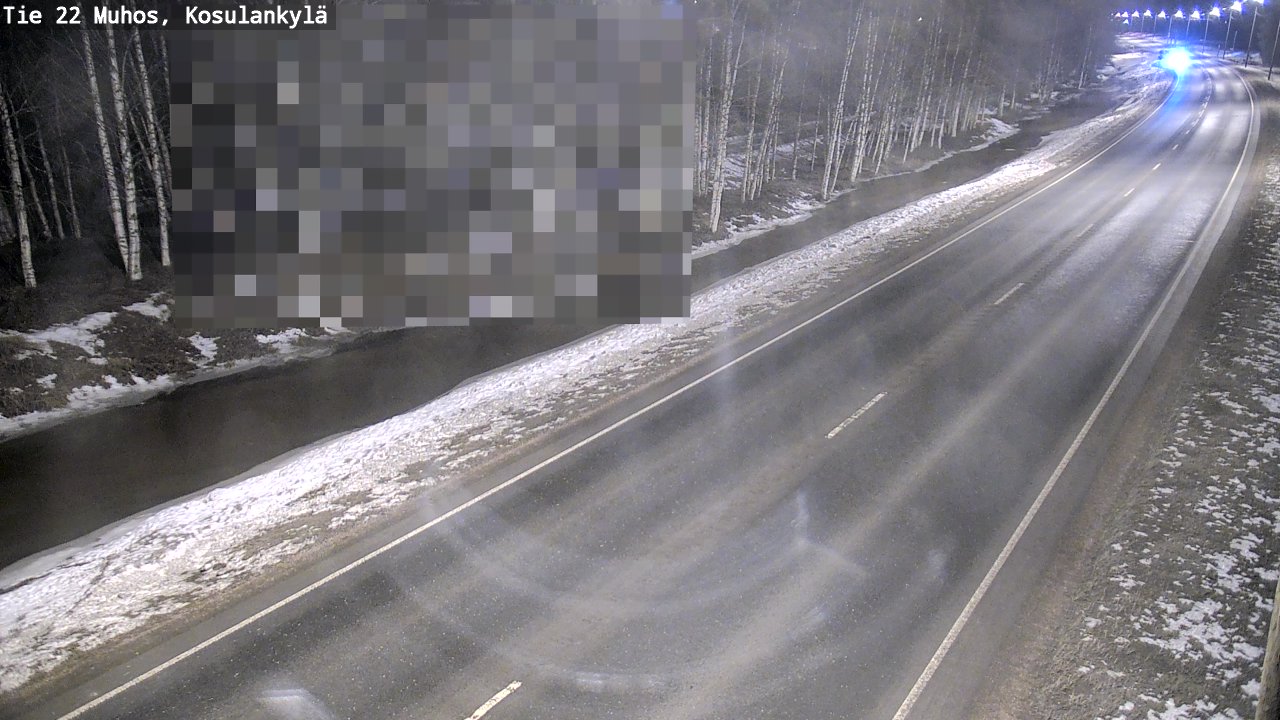 Kelikamerat Kuva Tie 22 Muhos, Kosulankylä, Muhos, Pohjois-Pohjanmaa