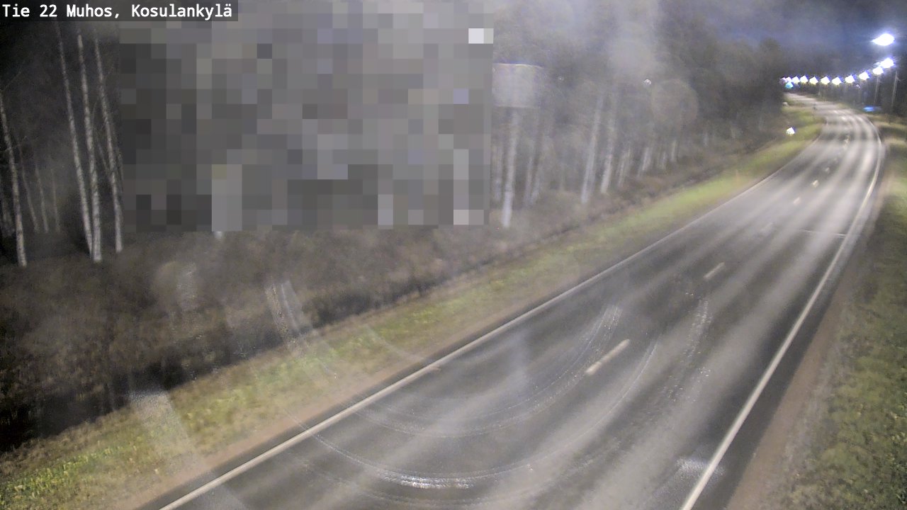 Kelikamerat Kuva Tie 22 Muhos, Kosulankylä, Muhos, Pohjois-Pohjanmaa