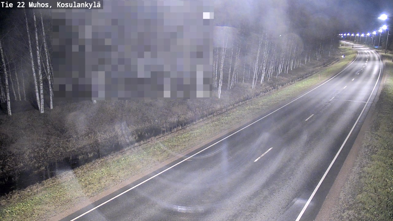 Kelikamerat Kuva Tie 22 Muhos, Kosulankylä, Muhos, Pohjois-Pohjanmaa