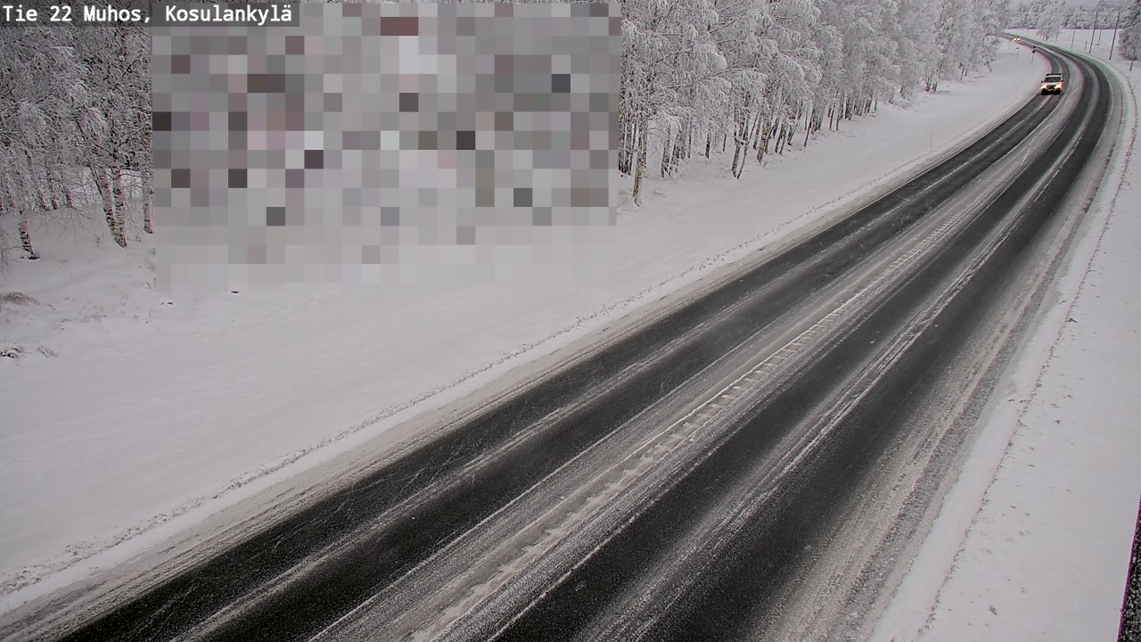 Kelikamerat Kuva Tie 22 Muhos, Kosulankylä, Muhos, Pohjois-Pohjanmaa