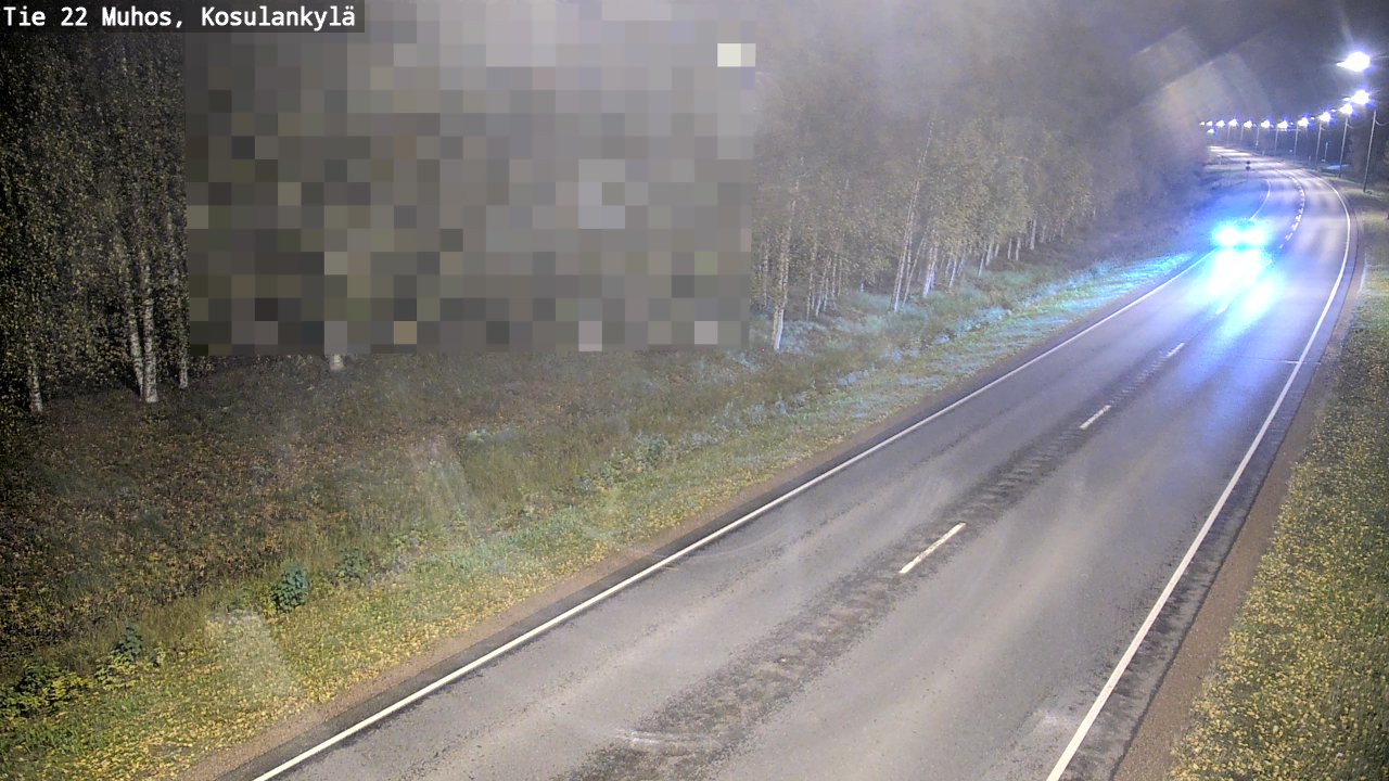Kelikamerat Kuva Tie 22 Muhos, Kosulankylä, Muhos, Pohjois-Pohjanmaa