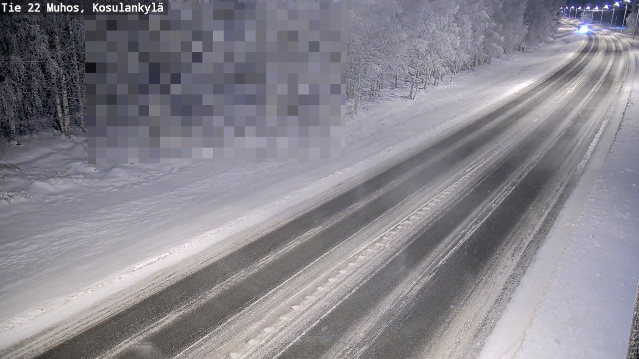 Kelikamerat Kuva Tie 22 Muhos, Kosulankylä, Muhos, Pohjois-Pohjanmaa