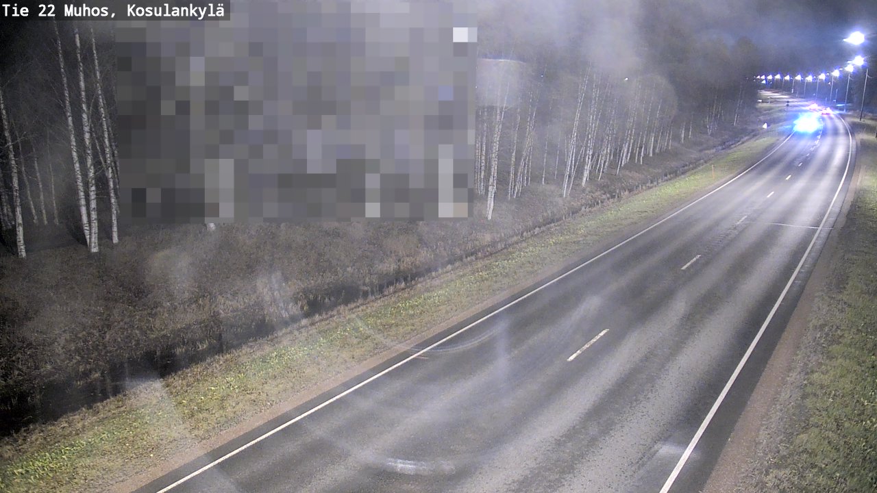 Kelikamerat Kuva Tie 22 Muhos, Kosulankylä, Muhos, Pohjois-Pohjanmaa