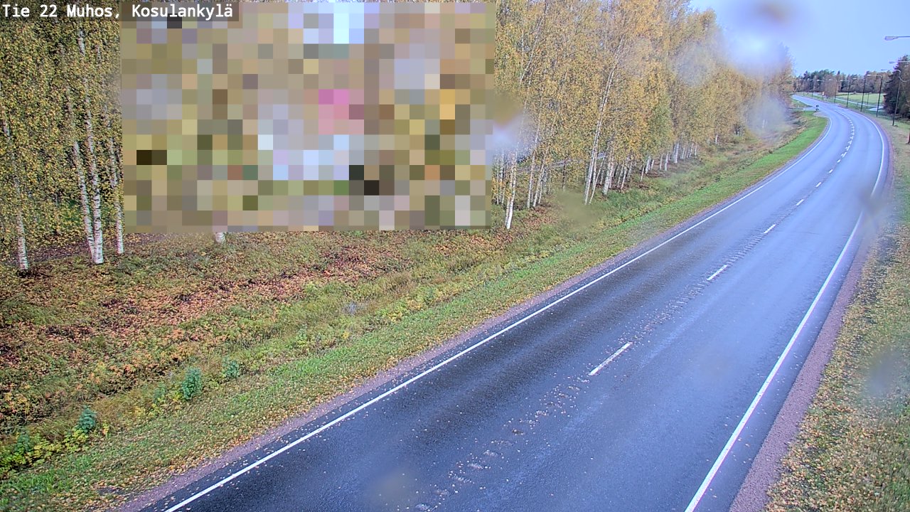 Kelikamerat Kuva Tie 22 Muhos, Kosulankylä, Muhos, Pohjois-Pohjanmaa