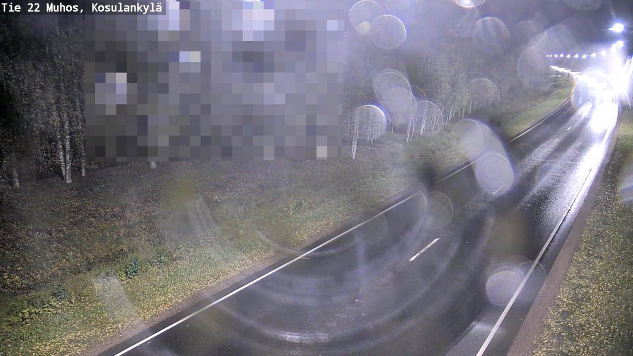 Kelikamerat Kuva Tie 22 Muhos, Kosulankylä, Muhos, Pohjois-Pohjanmaa