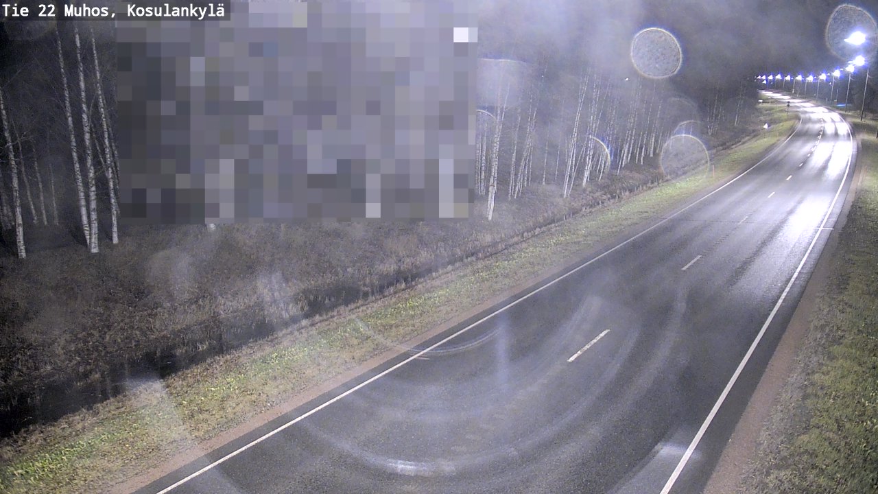 Kelikamerat Kuva Tie 22 Muhos, Kosulankylä, Muhos, Pohjois-Pohjanmaa