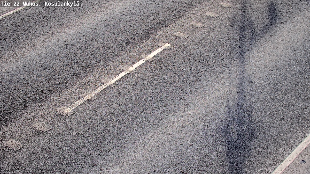 Weather Camera Image Väg 22 Muhos, Kosulankylä, Muhos, Pohjois-Pohjanmaa