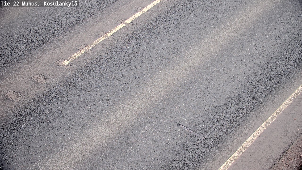 Kelikamerat Kuva Tie 22 Muhos, Kosulankylä, Muhos, Pohjois-Pohjanmaa