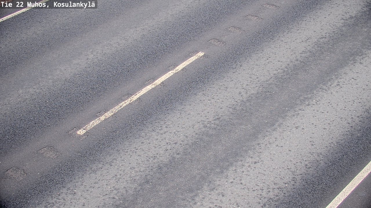 Kelikamerat Kuva Tie 22 Muhos, Kosulankylä, Muhos, Pohjois-Pohjanmaa