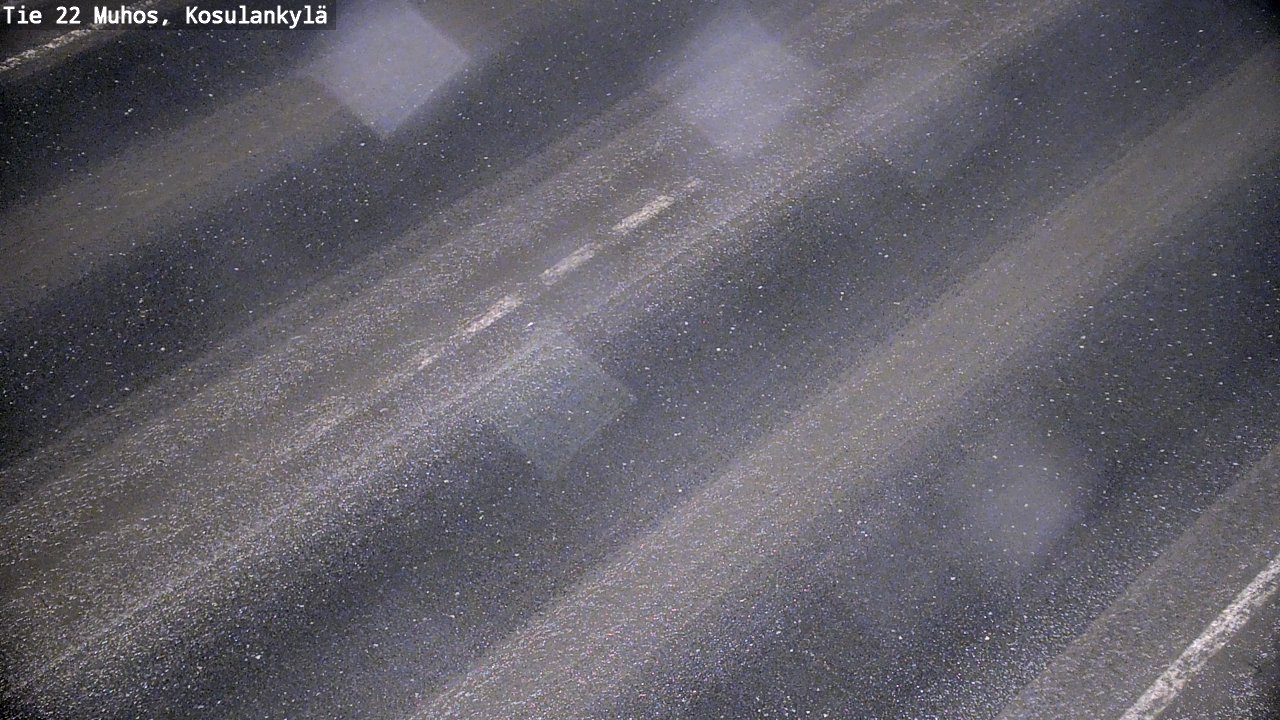 Kelikamerat Kuva Tie 22 Muhos, Kosulankylä, Muhos, Pohjois-Pohjanmaa