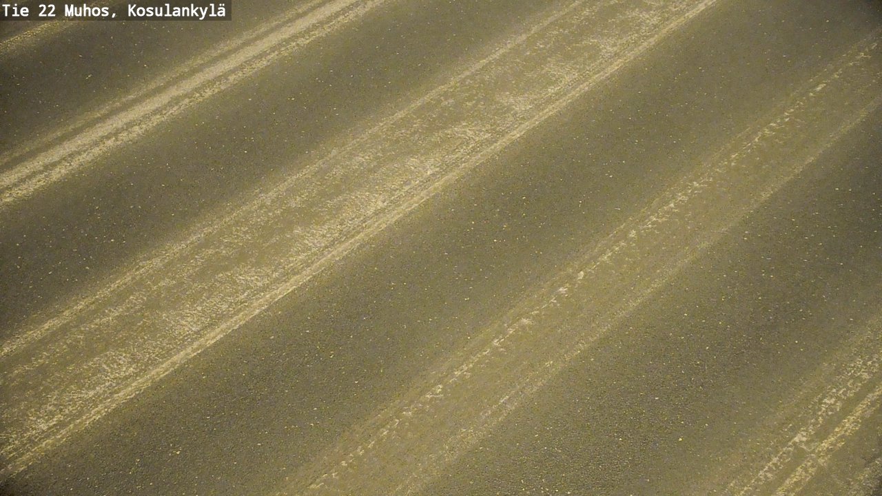 Kelikamerat Kuva Tie 22 Muhos, Kosulankylä, Muhos, Pohjois-Pohjanmaa